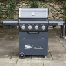 Газовый гриль Sahara X450 4 Burner BBQ Smokey Teal