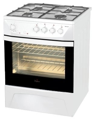 Плита газовая Дарина 1D GM 141 014 W с пьезоподжигом