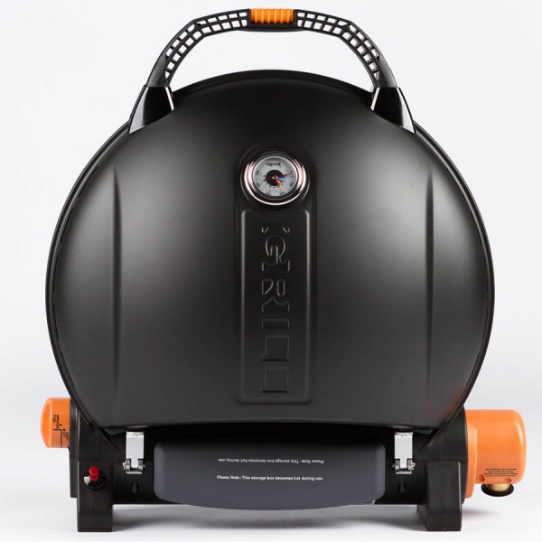 Газовый гриль O-GRILL800T черный (в комплекте адаптер типА)