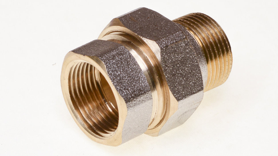 Переходник 1/2" х 1/2" вн/вн.Американка прямая латунь F