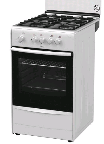 Плита газовая Дарина 1В1 GM 341 002 W