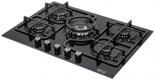 Поверхность газовая Ricci RGN-ST5006BL