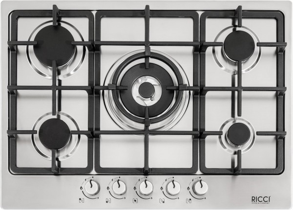 Поверхность газовая Ricci RGN-EL5008IX