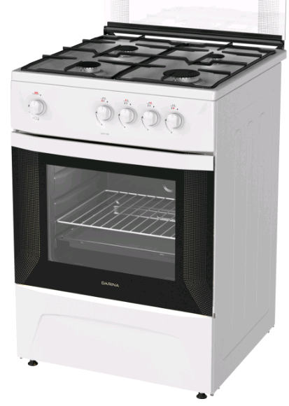 Плита газовая Дарина 1D GM 141 002 W