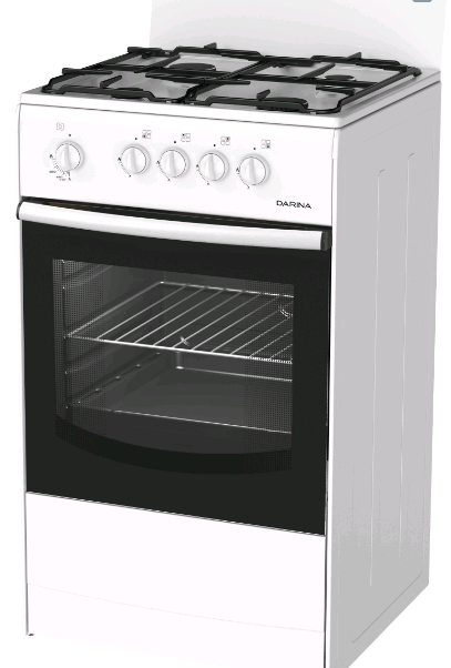 Плита газовая Дарина S GM 441 002 W(50х50)